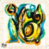 Silk Scarf S/80-ART-24.002 THE DANCE#1