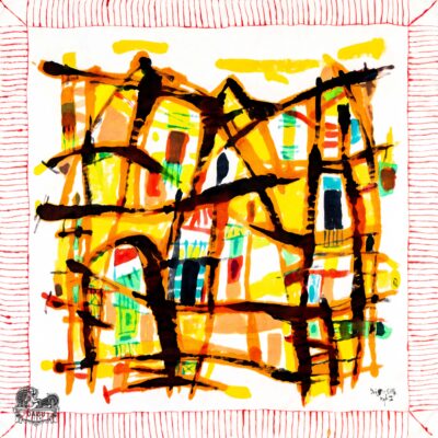 Khăn Tơ Tằm S/80-ART-24.020 TOWN#2(Phố 2)