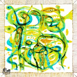 Khăn Tơ Tằm S/80-ART-24.026 THE BEAT#1(Nhịp điệu 1)