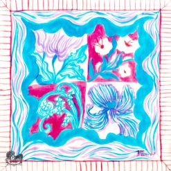 Silk Scarf SP/40-FASON-24.138