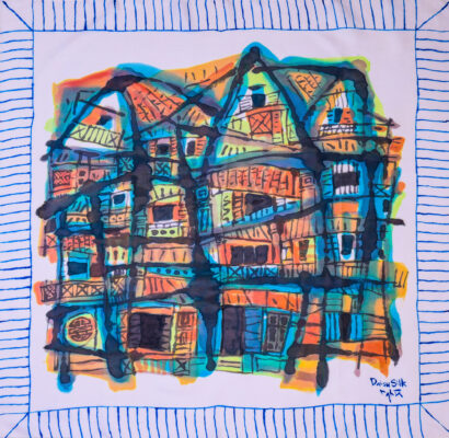 Khăn Tơ Tằm S65-ART-25.104