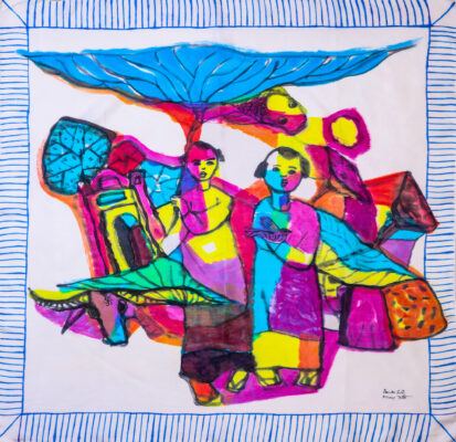 Khăn Tơ Tằm S80-ART-24.109