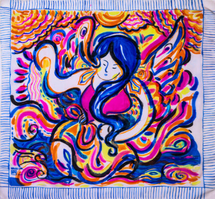 Khăn Tơ Tằm S80-ART-24.114