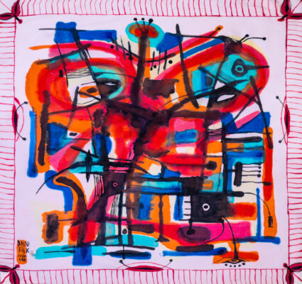 Khăn Tơ Tằm S65-ART-25.115