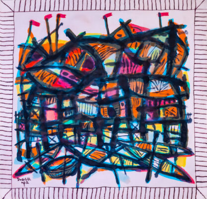 Khăn Tơ Tằm S65-ART-25.117