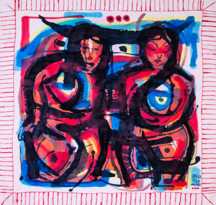 Khăn Tơ Tằm S65-ART-25.121