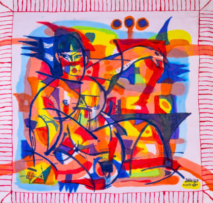 Khăn Tơ Tằm S65-ART-25.122
