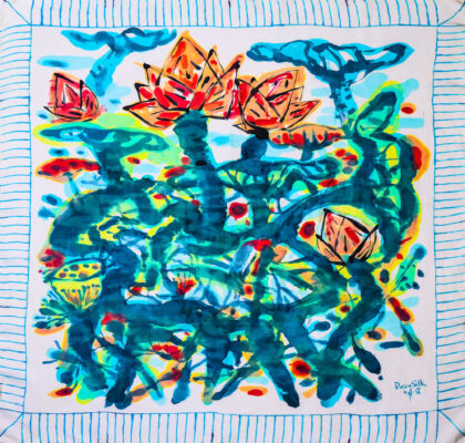 Khăn Tơ Tằm S80-ART-24.125