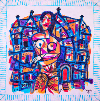 Khăn Tơ Tằm S80-ART-24.127