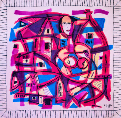 Khăn Tơ Tằm S80-ART-24.141