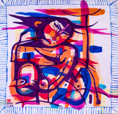 Khăn Tơ Tằm S65-ART-25.142