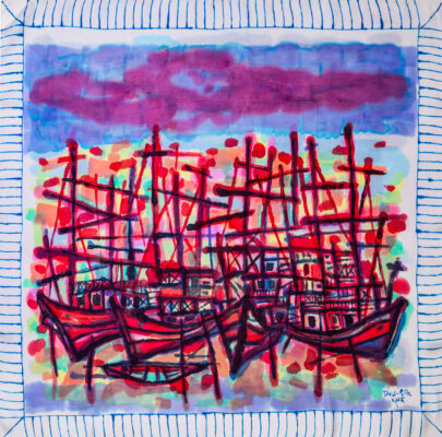 Khăn Tơ Tằm S80-ART-24.73