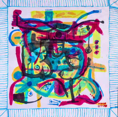 Khăn Tơ Tằm S65-ART-25.94