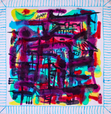 Khăn Tơ Tằm S65-ART-25.98