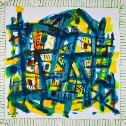 Silk Scarf Ar01- ART - 80-25.10