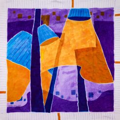 Silk Scarf Ar05- FAS - 80 - 25. 08