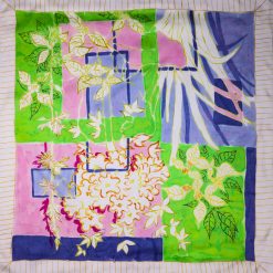 Silk Scarf Ar06- FAS - 80 - 25. 13