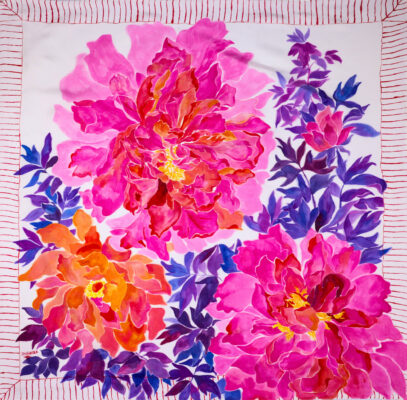 Khăn Tơ Tằm Ar08- ART - 80 - 25. 01