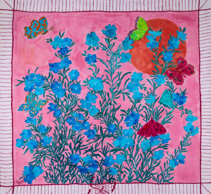 Khăn Tơ Tằm Ar08- ART - 80 - 25. 03