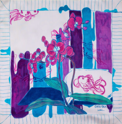 Khăn Tơ Tằm S40-ART-25.16