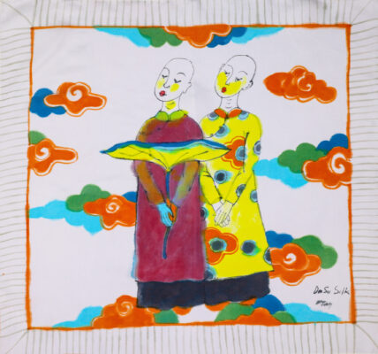 Khăn Tơ Tằm S40-ART-25.49