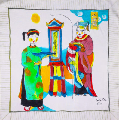 Khăn Tơ Tằm S40-ART-25.51