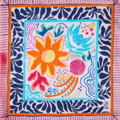 Silk Scarf S40-FASON-25.330