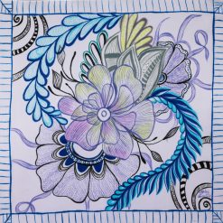 Silk Scarf S40-FASON-25.449