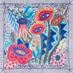 Silk Scarf S40-FASON-25.454