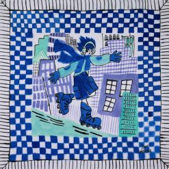 Silk Scarf S40-FASON-25.455