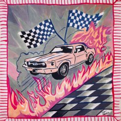 Silk Scarf S40-FASON-25.462