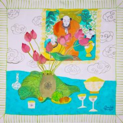 Khăn Tơ Tằm S65-ART-25-.174