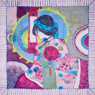 Khăn Tơ Tằm S65-ART-25-.191