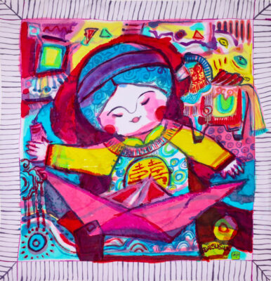 Khăn Tơ Tằm S65-FASON-25.182
