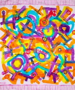 Silk Scarf S80-FASON-25.234