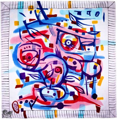 Khăn Tơ Tằm Ar03-ART (II)-80-25.15