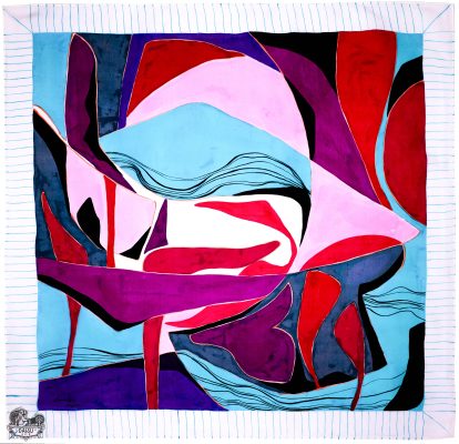 Khăn Tơ Tằm Ar04-ART (II)-80-25.16