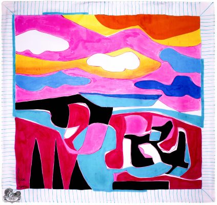 Khăn Tơ Tằm Ar04-ART (II)-80-25.21