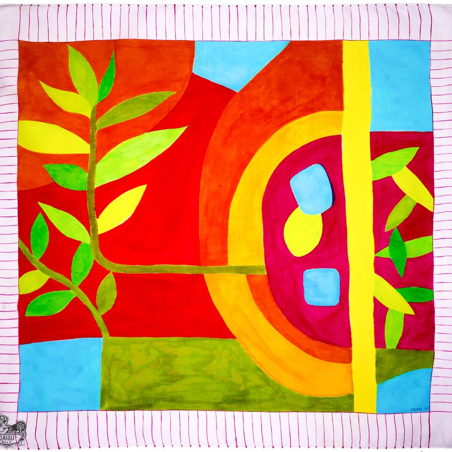 Khăn Tơ Tằm Ar07-ART (II)-80-25.13